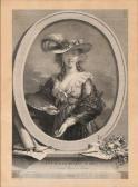 von MULLER Johann Gotthard 1747-1830,Louise Elisabeth Vigée Le Brun de l' Académie ,Bruun Rasmussen 2018-12-10