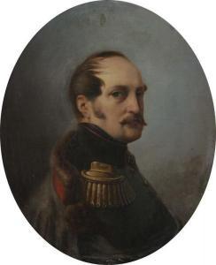 von NEFF Timoléon Carl Nehf 1805-1876,Portrait de trois-quarts de Nicolas,1949,Ader FR 2017-05-04