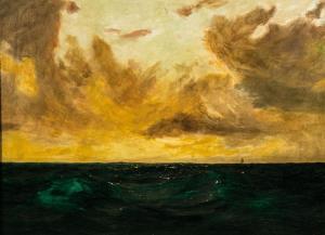 von PETERSEN Hans Ritter 1850-1914,Stormy atmosphere,Auktionshaus Dr. Fischer DE 2014-06-06