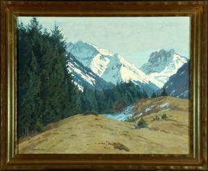 VON PLANCKNER Lonny 1863-1925,Karwendel,Allgauer DE 2021-05-06