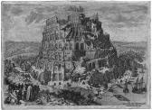 von PRENNER Anton Joseph 1683-1761,Der Turmbau zu Babel,1728,Galerie Bassenge DE 2009-06-04