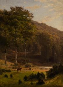 von RAVEN Ernst 1816-1890,Huntsmen by the forest,Hargesheimer Kunstauktionen DE 2021-03-13