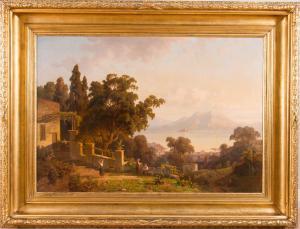 von RAVEN Ernst 1816-1890,Veduta del lago Maggiore,Art International IT 2020-06-07