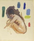 von REZNICEK Ferdinand, Freiherr 1868-1909,Study of a nude,Christie's GB 2005-02-15