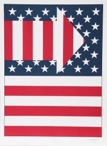 VON RINGELHEIM Paul 1933-2003,American Flag III,1979,Ro Gallery US 2023-07-06