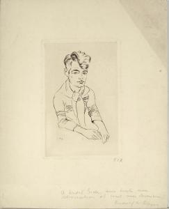 von RIPPER Rudolph Charles 1905-1960,Portrait de René Crevel,Piguet CH 2021-09-22