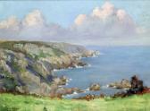 von RIPPER Rudolph Charles 1905-1960,West Country coastal landscape,20th century,Canterbury Auction 2017-10-03
