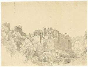 von ROHDEN Johann Martin 1778-1868,View of Ariccia,Villa Grisebach DE 2016-06-01