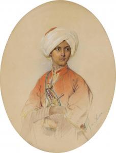 von SAAR Karl 1797-1853,Portrait of a young man,1836,Sotheby's GB 2022-01-26