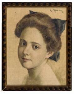 von SAENGER Lucie 1861-1940,Portrait der Großfürstin Anastasia Romanowa,Zeller DE 2018-12-05