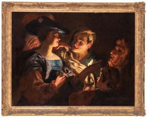 von SANDRART Joachim I 1606-1688,Scena allegorica,Wannenes Art Auctions IT 2023-11-29