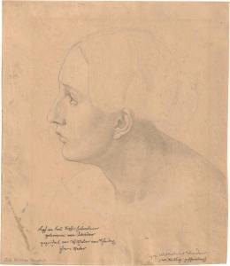 von SCHADOW Wilhelm Friedrich 1788-1862,Bildnis seiner Tochter,Galerie Bassenge DE 2022-12-01