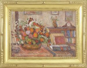 von schlegell gustav william 1884-1950,Still Life,Eldred's US 2015-11-19