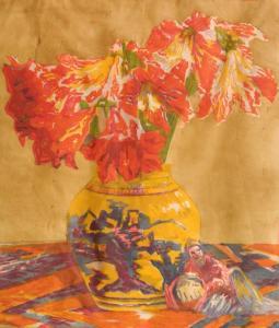 VON SCHMIEDEBERG BLUME Else 1876,Flowers and Vase,1876,Rachel Davis US 2017-06-10