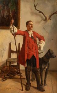 VON SCHROTTER Alfred 1856-1935,Soldier with a Dog,Simon Chorley Art & Antiques GB 2023-06-27