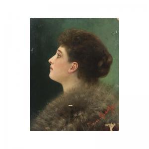 von SCHULENBURG Melanie 1800-1900,portrait of an elegant young lady.,1841,Sotheby's GB 2004-09-07