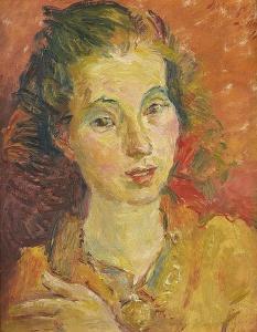von SOLDENHOFF Alexander Leo 1882-1951,Kopf einer jungen Frau,Galerie Bassenge DE 2016-05-28