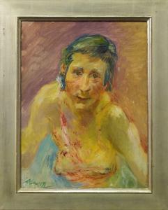 von SOLDENHOFF Alexander Leo 1882-1951,Portrait of Elsi,1937,Rosebery's GB 2016-02-06