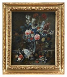 Von TAMM Frans Werner,Composizione con fiori e volatili,Il Ponte Casa D'aste Srl 2024-03-26