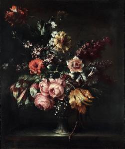 von TAMM Frans Werner 1658-1724,Natura morta con vaso di fiori,Cambi IT 2023-06-27