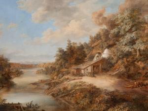 VON THEODORI Carl 1788-1857,Limekilns at the Isar,1820,Auctionata DE 2016-04-19
