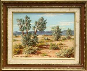 VON WEIDHOFER Karl,Desert Landscape,Clars Auction Gallery US 2009-06-06