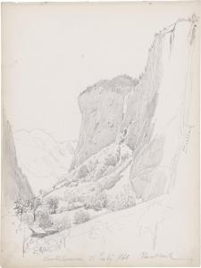 von WERNER Anton Alexander 1843-1915,Reise durch die Schweizer Alpen - Teile des S,Galerie Bassenge 2023-06-09