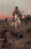 von WIERUSZ KOWALSKI Alfred 1849-1915,the horseman,Sotheby's GB 2001-06-28