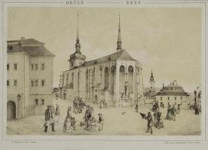 von WINKLER Carl 1860-1911,ST. JACOB CHURCH IN BRNO,Zezula CZ 2016-04-09