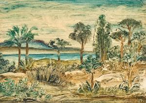 VON ZULOW Franz 1883-1963,A landscape,1954,Palais Dorotheum AT 2024-03-14