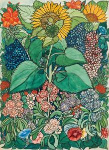 VON ZULOW Marie 1854-1930,Summer flowers,im Kinsky Auktionshaus AT 2020-03-04