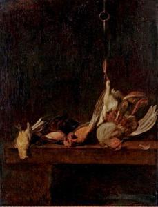 VONCK Elias 1605-1652,Nature morte d'oiseaux sur un entablement,Beaussant-Lefèvre FR 2019-12-06