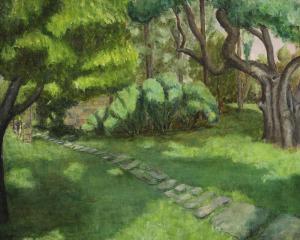 VONNOH Robert William 1858-1933,A Path Through the Forest,Clars Auction Gallery US 2022-07-17