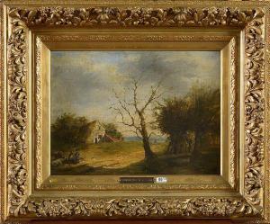 VOORDECKER Henri 1779-1861,Paysage animé,VanDerKindere BE 2020-03-17