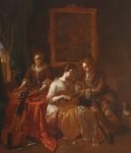 VOORHOUT Johannes I 1647-1723,The pleasures of life,1700,Glerum NL 2010-11-08