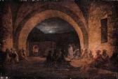 VOROB'EV Maksim Nikiforovich 1787-1855,Night view of Jerusalem,Christie's GB 1999-12-17