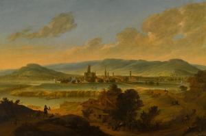 VORSTERMAN Johannes 1643-1699,a view from the north-west,Sotheby's GB 2022-07-07