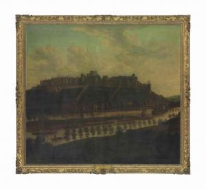 VORSTERMAN Johannes 1643-1699,A view of Windsor Castle, from across the Thames,Christie's 2015-10-27