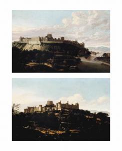 VORSTERMAN Johannes,View of Windsor Castle and the Thames from the Nor,Christie's 2013-04-11