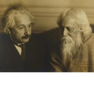 VOS MARTIN,Albert Einstein with Rabindranath Tagore,William Doyle US 2015-11-23