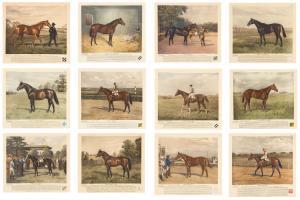 VOSS Frank Brook 1880-1953,Famous American Thoroughbreds,1934,Strauss Co. ZA 2023-10-25