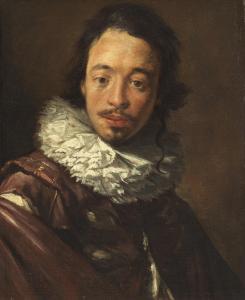 VOUET Simon 1590-1649,Portrait of a young man, bust-length, in a ruff, p,Bonhams GB 2023-07-05