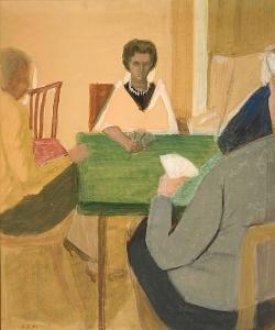 VOURLOUMIS Andreas 1910-1999,Women card players,Sotheby's GB 2007-12-13