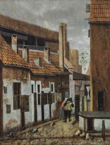 VREL Jacobus 1630-1680,A street scene with figures,Christie's GB 2023-12-07