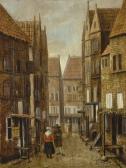 VREL Jacobus 1630-1680,STREET SCENE WITH FIGURES IN CONVERSATION,Sotheby's GB 2019-01-30
