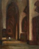 VROMAN C 1900-1900,CATHEDRAL INTERIOR,Sloans & Kenyon US 2012-02-24