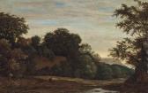 VROOM Cornelis Hendricksz 1591-1661,A wooded river landscape,Christie's GB 2014-12-02