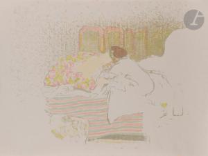 VUILLARD Edouard 1868-1940,La Naissance d\’Annette,1899,Ader FR 2024-04-03