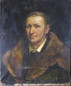 VUILLERMET Charles François 1849-1918,Portrait d'homme,1888,Etienne de Baecque FR 2019-06-14