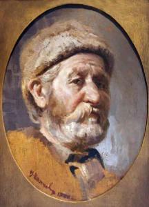 VULCHEV Nikola 1897-1984,A Portrait Of A Farmer,1922,Victoria BG 2011-06-23